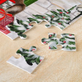 Puzzle Chihuahua Chien Noël (Côté)