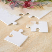 Puzzle Chihuahua Fête de la couronne de Noël Coupe (Côté)