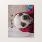 Puzzle Chihuahua mignon Je vous jure que vous aimez Valen (Vertical)