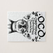 Puzzle Chihuahua obsessif à l'OCD (Horizontal)