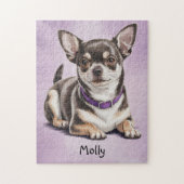 Puzzle Chihuahua personnalisé (Vertical)