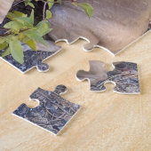 Puzzle Chihuahua portant des tacos de sombrero (Côté)