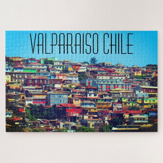 Puzzle Chile valparaiso (Horizontal)