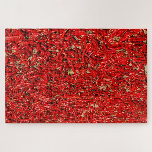 Puzzle Chilischote rouge (Horizontal)