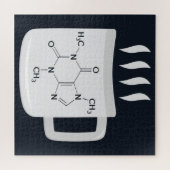 Puzzle Chimie Formule Amateurs de caféine (Horizontal)