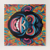 Puzzle Chimpanzé fou mignon (Horizontal)
