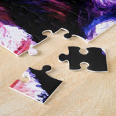 Puzzle Chimpanzé - Peinture d'illustrations d'art animal (Côté)