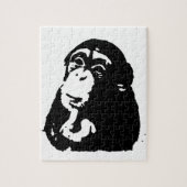 Puzzle Chimpanzé Pop Art Thinking (Vertical)