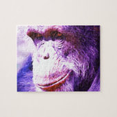 Puzzle Chimpanzé souriant (Horizontal)