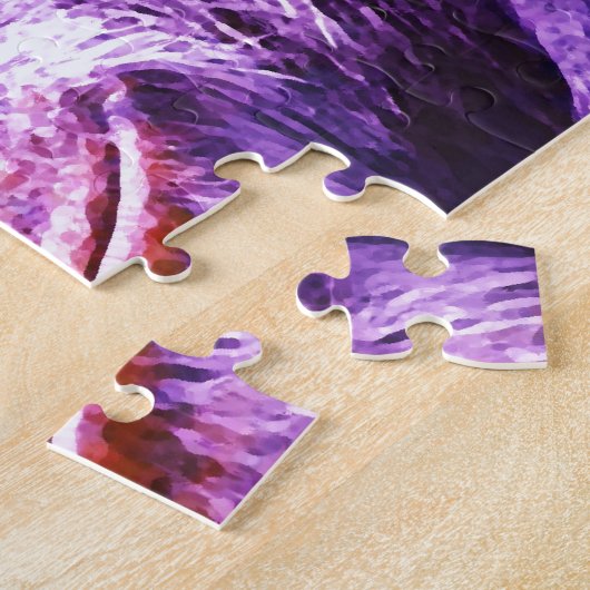 Puzzle Chimpanzé souriant (Côté)