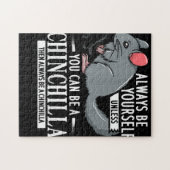 Puzzle Chinchilla Cadeau Funny mignon animal (Horizontal)