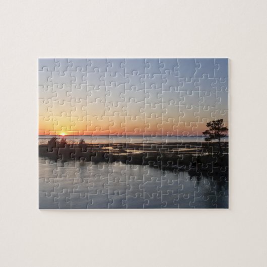 Puzzle Chincoteague Sunset I Virginia Paysage (Horizontal)