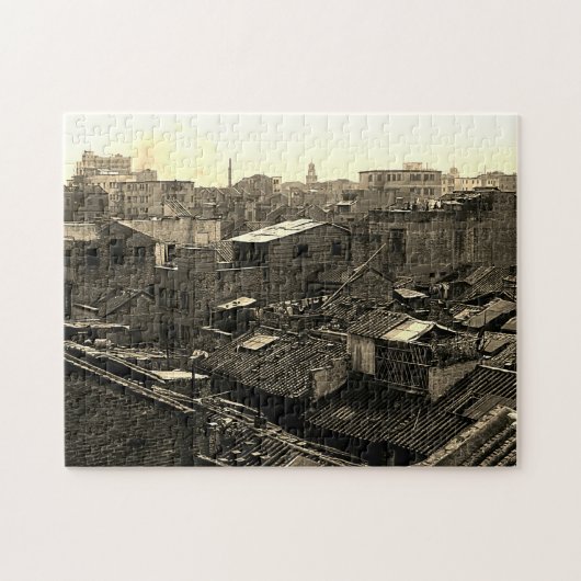 Puzzle Chine ancienne ville de Canton (Horizontal)