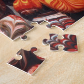 Puzzle Chine, Tombes Ming, Souvenirs de verre peint (Côté)