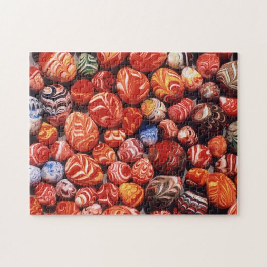 Puzzle Chine, Tombes Ming, Souvenirs de verre peint (Horizontal)