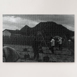 Puzzle Chine vintage arrosage de Guilin avec du fumier li