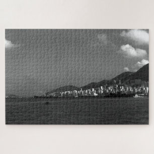 Puzzle Chine vintage Hong Kong Vue ville