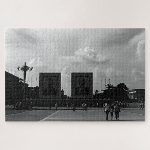 Puzzle Chine vintage Pekin Tiananmen carré