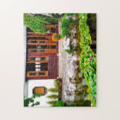 Puzzle Chinese Garden Portland Oregon. (Vertical)
