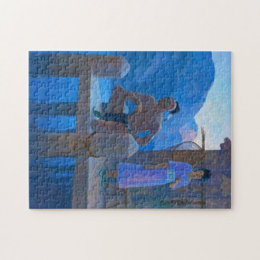 Puzzle Chingachgook par Newell Convers Wyeth (Horizontal)