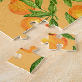 Puzzle Chinois d'inspiration japonaise, aquarelle (Côté)