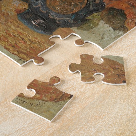 Puzzle Chinois Peonies et Mandoline par Paul Gauguin (Côté)