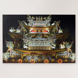 Puzzle chinois Temple Jigsaw