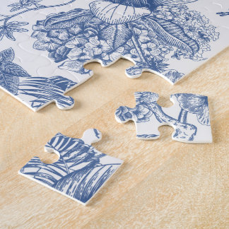 Puzzle Chinoiserie classique bleue et blanche