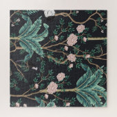 Puzzle Chinoiserie Oiseaux exotiques : Mur de bananier Vi (Horizontal)