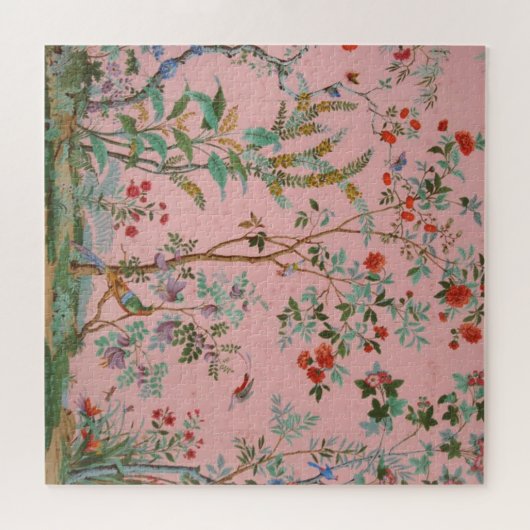 Puzzle Chinoiserie rose (Horizontal)