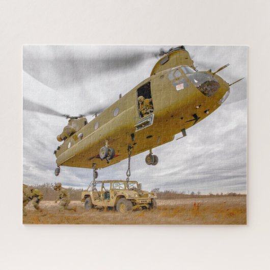 Puzzle CHINOOK CH-47F (16 x 20 POUCES) (Horizontal)