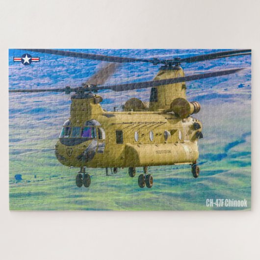 Puzzle CHINOOK CH-47F (20 x 30 POUCES) (Horizontal)