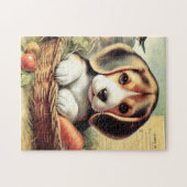 Puzzle Chiot Beagle vintage (Horizontal)