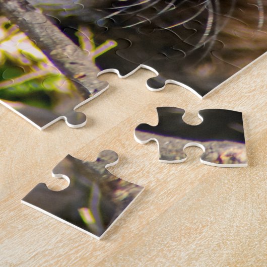 Puzzle Chiot broché mâcher sur Twig (Côté)