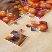 Puzzle Chiot de l'automne Dachshund (Côté)