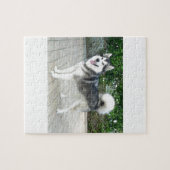 Puzzle Chiot de Malamute d'Alaska (Horizontal)