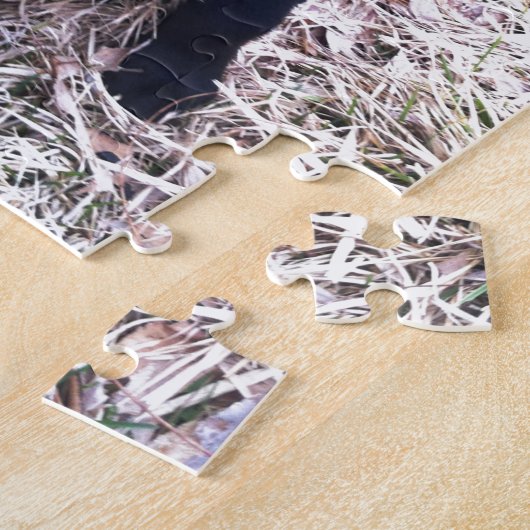 Puzzle Chiot de récupération Black Labrador (Côté)