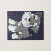 Puzzle Chiot de Schnauzer miniature (Horizontal)
