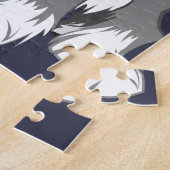 Puzzle Chiot de Schnauzer miniature (Côté)