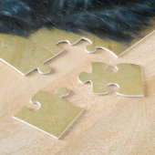 Puzzle Chiot de Scottie "de fin de support de bébé" - (Côté)