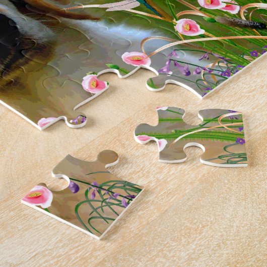 Puzzle Chiot d'or d'Austin Labrador (Côté)