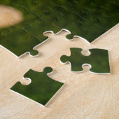 Puzzle Chiot d'or rétriever sur l'herbe (Côté)