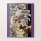 Puzzle Chiot Et Kitten (Vertical)