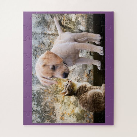Puzzle Chiot Et Kitten (Vertical)