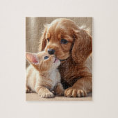 Puzzle Chiot et Kitten (Vertical)