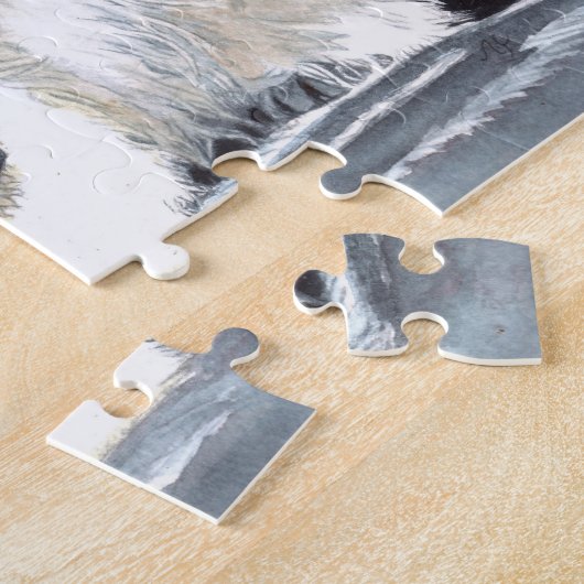 Puzzle Chiot maltais (Côté)