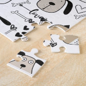 Puzzle Chiot Mignon Chien (Côté)