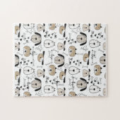 Puzzle Chiot Mignon Chien (Horizontal)