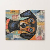Puzzle Chiot Mignon Chien Drôle Animal De Compagnie Multi (Horizontal)