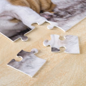 Puzzle Chiot mignon de bouledogue (Côté)